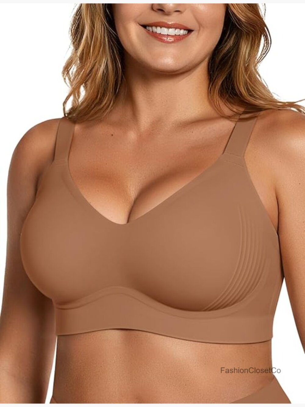 Wireless Seamless Full Coverage Push Up Bra Comfortable Tshirt Bra